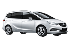 Van Rental Ormskirk - Vauxhall Zafira 7-Seater - Minibus hire Ormskirk